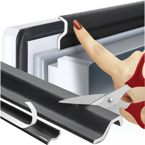 Selvklæbende tætningsliste til døre og vinduer - Effektiv mod træk