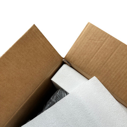 Blazeo 2000W elektrisk varmeblæser med flammeeffekt