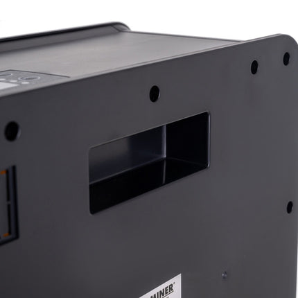 Blazeo 2000W elektrisk varmeblæser med flammeeffekt