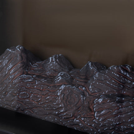 Blazeo 2000W elektrisk varmeblæser med flammeeffekt