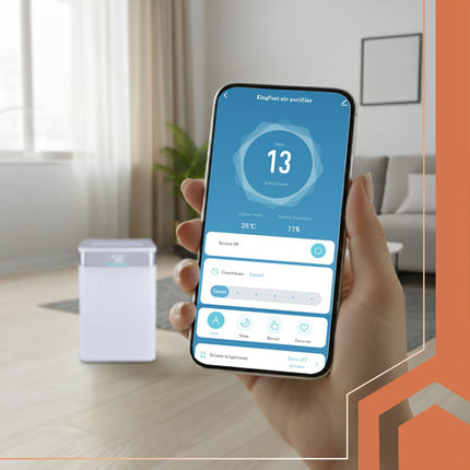 Brisoo 2000 Luftaffugter med WiFi og Timer