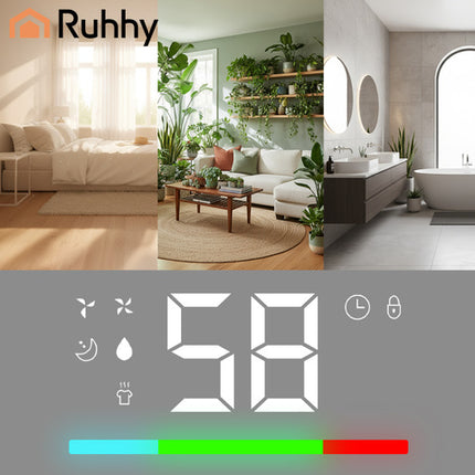 Brisoo 2000 Luftaffugter med WiFi og Timer