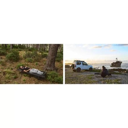 Folding Camping Seng - Stabil og Komfortabel til Udendørs Brug