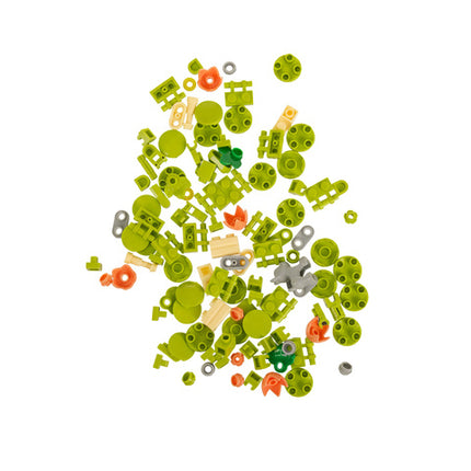 Byggeklodser med blomsterdesign - 172 dele til kreativ leg