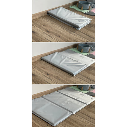 Kølemåtte til hunde og katte - XL, foldbar og sikker