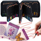 Maaleo tegnesæt med 120 farver og skitsebog