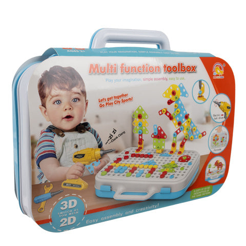 DIY byggesæt til børn med funktionel skruetrækker