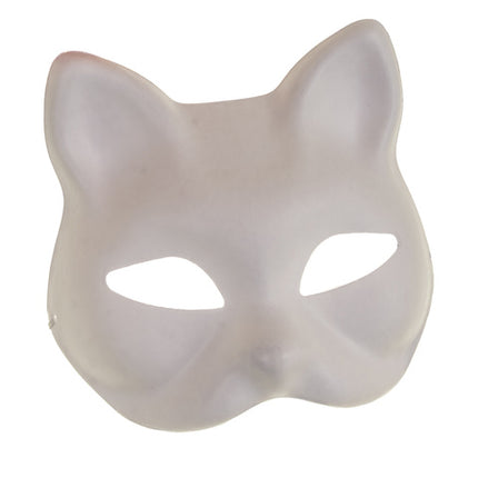 DIY katteansigt masker - Sæt med 10 kreative masker