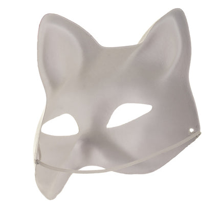 DIY katteansigt masker - Sæt med 10 kreative masker