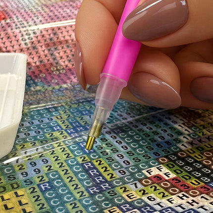 Diamond broderi 'Bouquet' 40x30cm - Kreativ afslapning