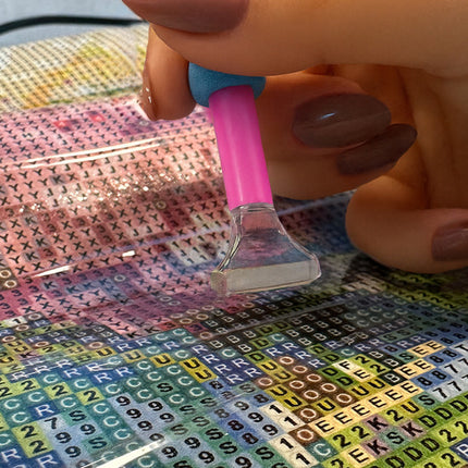 Diamond broderi 'Bouquet' 40x30cm - Kreativ afslapning