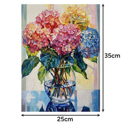 Diamond broderi 'Bouquet' 40x30cm - Kreativ afslapning