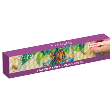 Diamond broderi 'Bouquet' 40x30cm - Kreativ afslapning