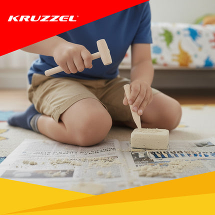 Dinosaur Graveudgravning - 5-i-1 Sæt til Børn