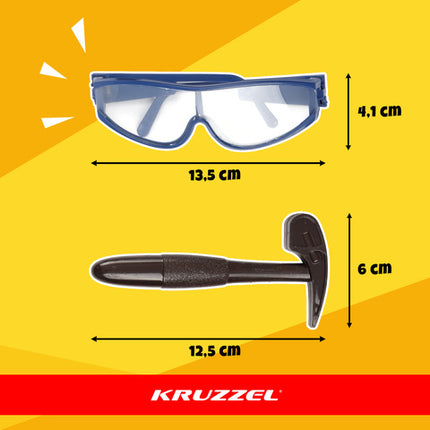 Dinosaur Graveudgravningssæt med 6 Dinosaurer og Værktøj