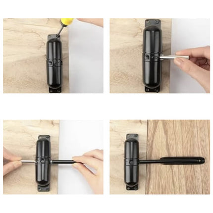 Dørpumpe til døre op til 60 kg med justerbar lukkehastighed