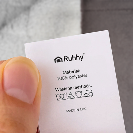 Dobbelt-sidet tæppe 150x200cm i mørkegrå med blødhed og varme