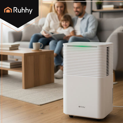 Effektiv affugter med WiFi kontrol og 12L kapacitet