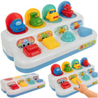 Interaktiv legetøj med pop-up biler til børn 18 m+