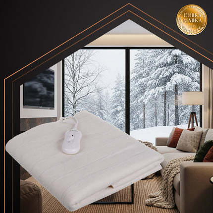 Elektrisk varmeunderlag 150x80 cm med fjernbetjening