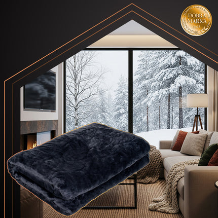 Elektrisk varmeunderlag 180x130 cm med fjernbetjening