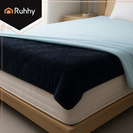 Elektrisk varmeunderlag 180x130 cm med fjernbetjening