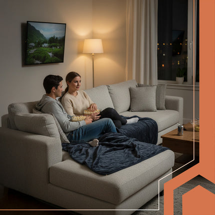 Elektrisk varmeunderlag 180x130 cm med fjernbetjening