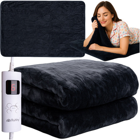 Elektrisk varmeunderlag 180x130 cm med fjernbetjening