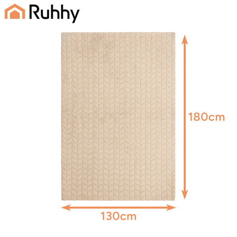 Elektrisk tæppe 180x130 cm med fjernbetjening og 10 varmeindstillinger