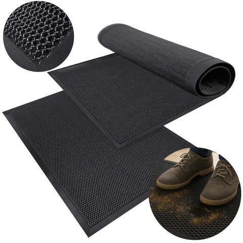 Indgangsmåtte 90x60cm med skridsikker bund og rengøringsvenlig overflade