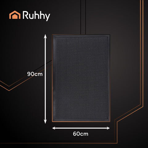 Indgangsmåtte 90x60cm med skridsikker bund og rengøringsvenlig overflade