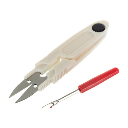 Broderisæt med 100 farver og tilbehør til kreative projekter