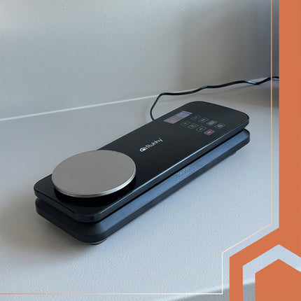 2-i-1 vakuumforsegler med vægt og skæremaskine