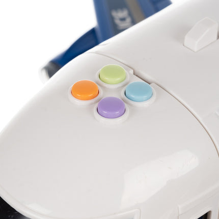 Foldbar politifly med interaktiv parkeringsplads og biler