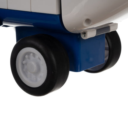 Foldbar politifly med interaktiv parkeringsplads og biler