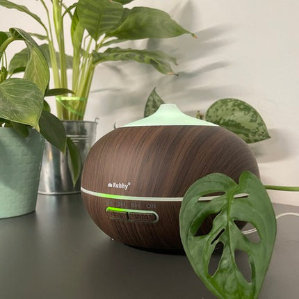 Ultrasonisk Luftfugter med Aromaterapi og Fjernbetjening – For Friskere Luft