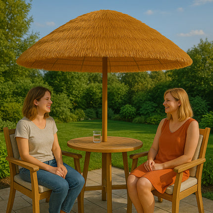 Havemøbel parasol med justerbar højde og nem montering