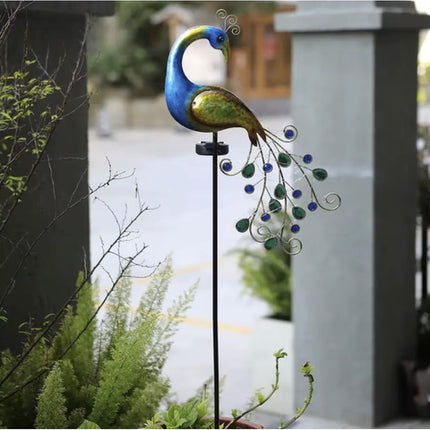 Solar lampe til haven med sensor og 40 LED lys