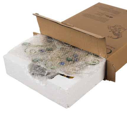 Solar lampe til haven med sensor og 40 LED lys