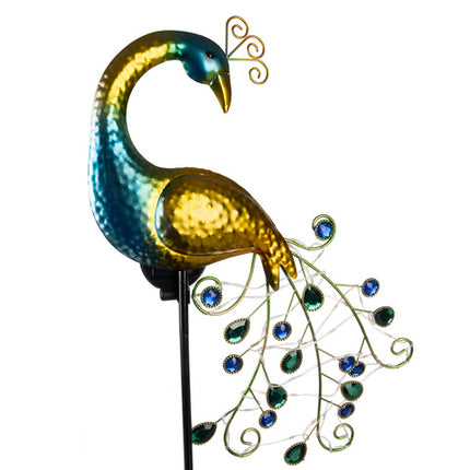 Solar lampe til haven med sensor og 40 LED lys