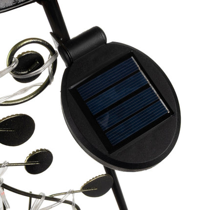 Solar lampe til haven med sensor og 40 LED lys