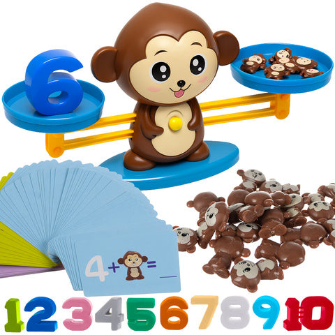 Vægt med skål til sjov og læring for børn