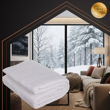 Opvarmet madrasbetræk 203x152 cm med timer og temperaturkontrol