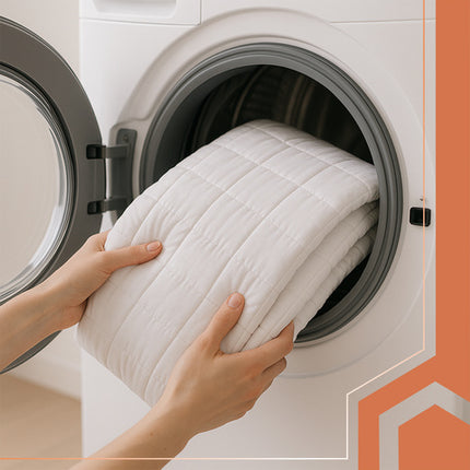 Opvarmet madrasbetræk 203x152 cm med timer og temperaturkontrol