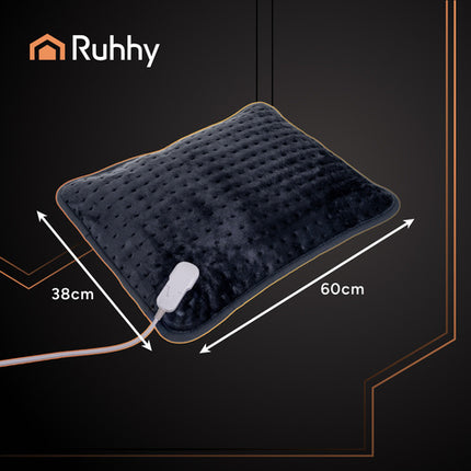 Varmepude 60x38 cm med 4 temperaturindstillinger