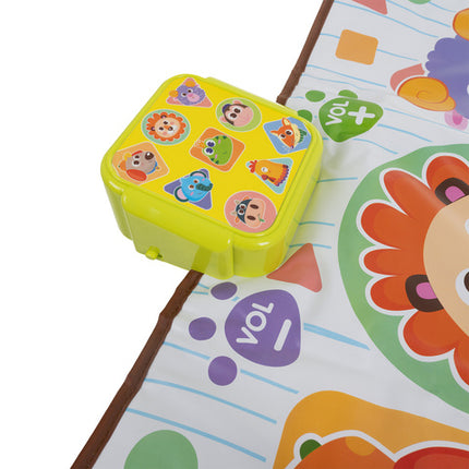 Interaktiv danse måtte med dyremotiver og 4 spiltilstande