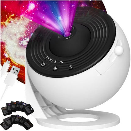 LED Stjerneprojektor – Planetarium med Natlysfunktion