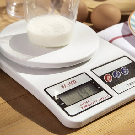 Elektronisk Køkkenvægt 10 kg – Præcise Målinger til Hjemmebagning