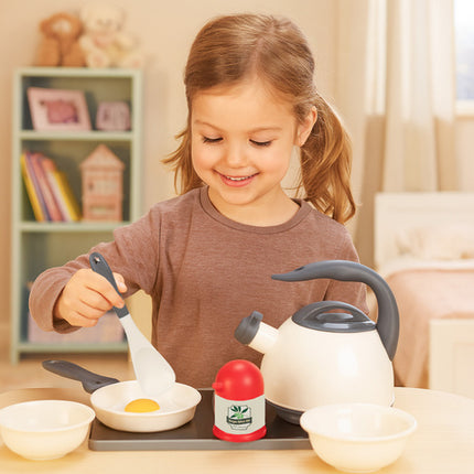 Køkkenlegesæt med 32 dele til børn – Læring og sjov