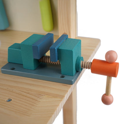 Kreativ værksted til børn med 3-i-1 træværktøj